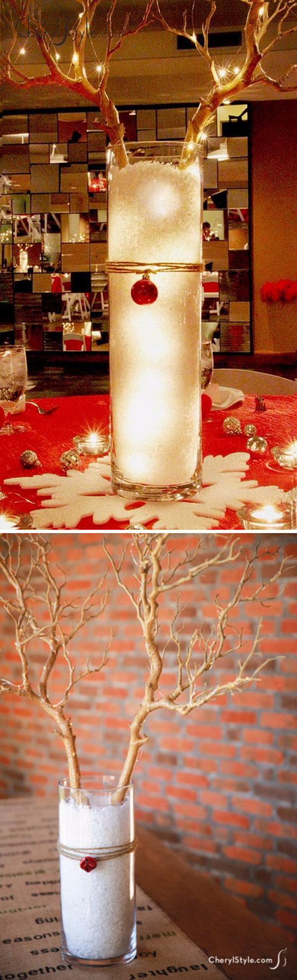 Dollar Tree DIY Christmas Reindeer Centerpiece. 