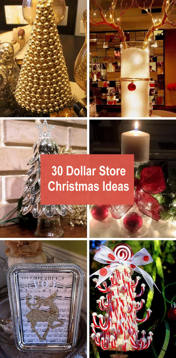 30 Dollar Store Christmas Ideas. 