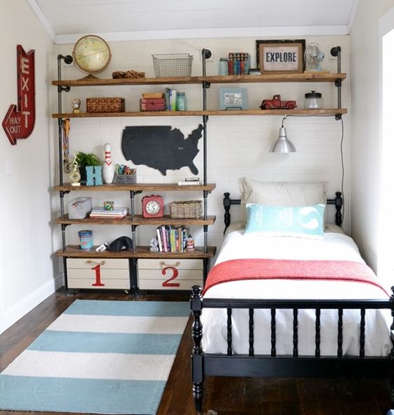 20 Cool DIY Shelf Ideas To Spruce Up Your Boy s Room Wall 2022
