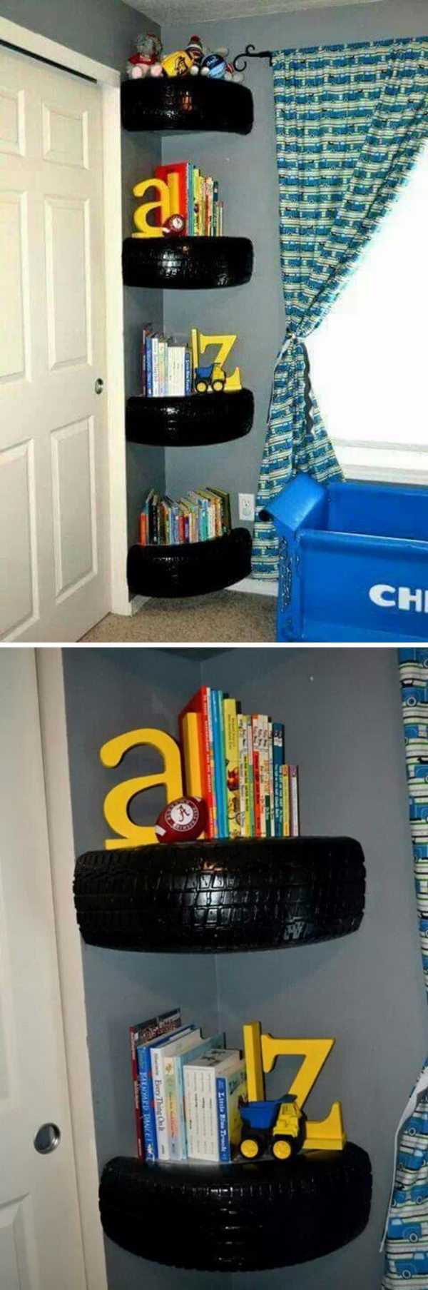 20 Cool DIY  Shelf Ideas  to Spruce Up Your Boy s  Room  Wall 2019