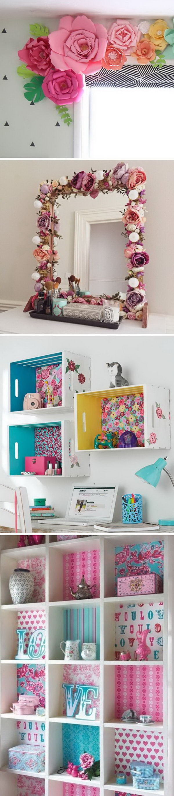 20 Awesome  DIY  Projects To Decorate A Girl s Bedroom  2020