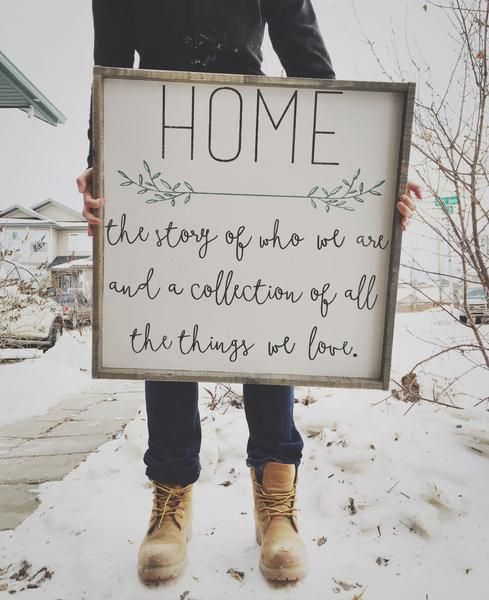 DIY Farmhouse Sign.