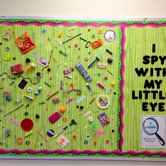 I Spy With My Little Eye. 