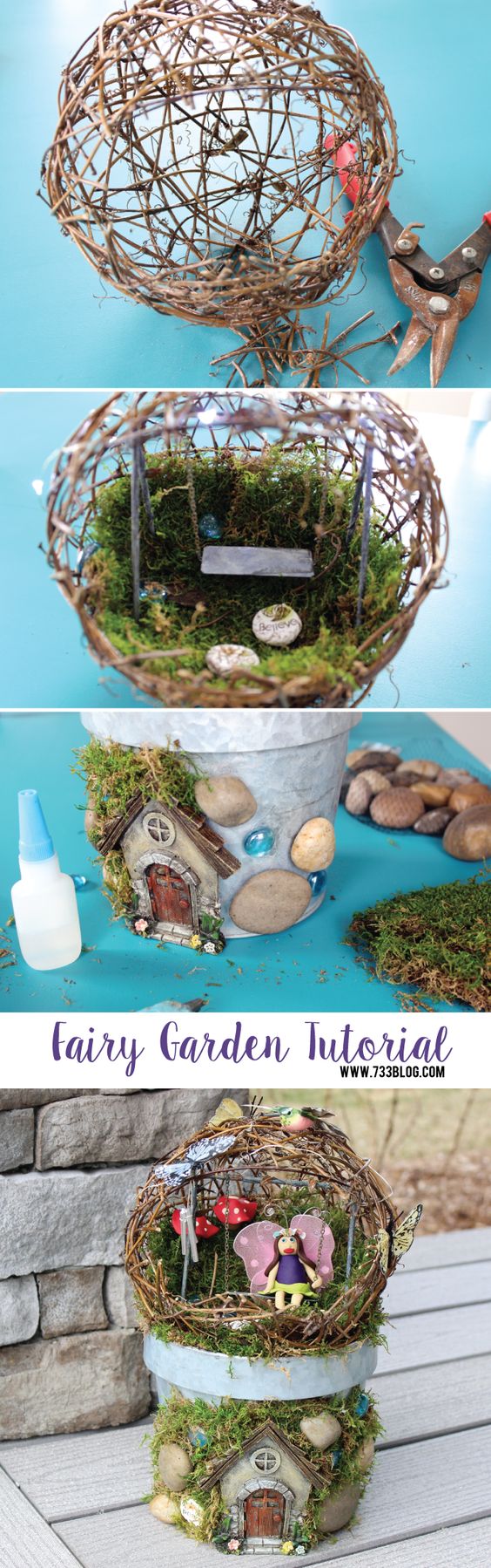 diy fairy garden house