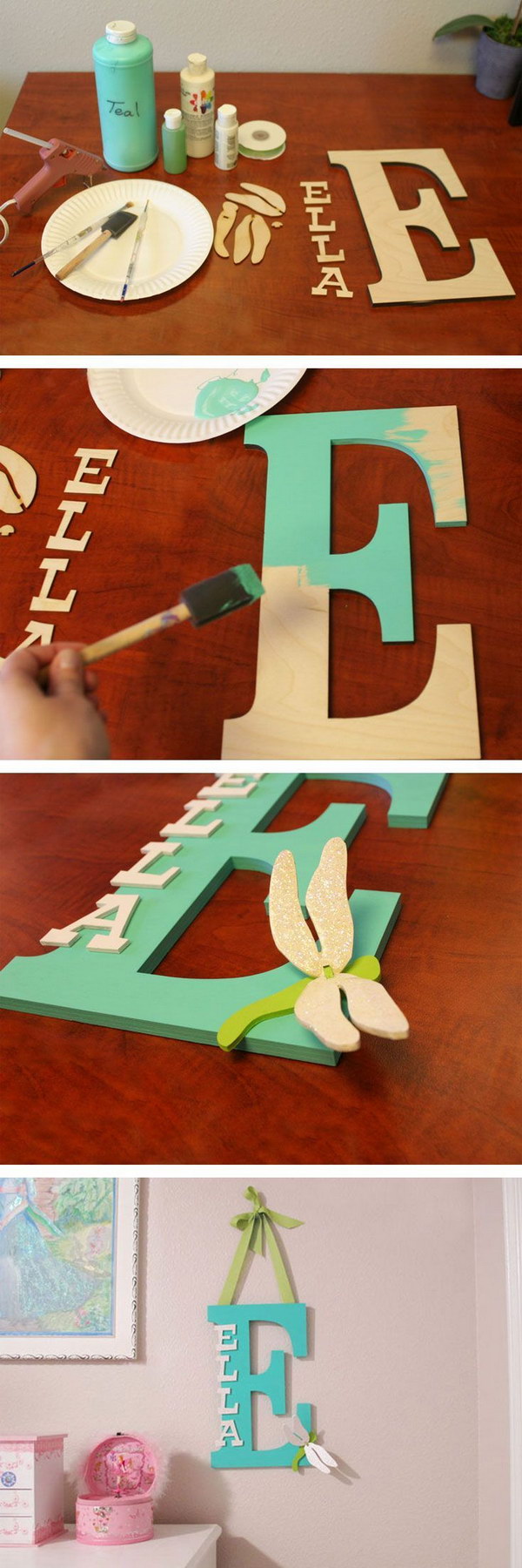 45 Awesome Diy Ideas For Making Your Own Decorative Letters 2017