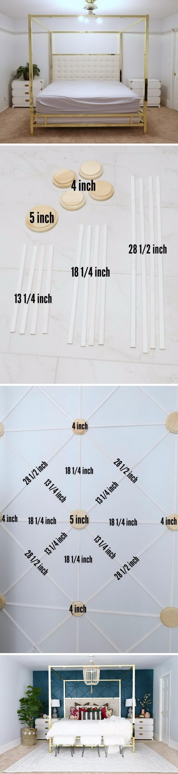 DIY Wood Accent Wall. 