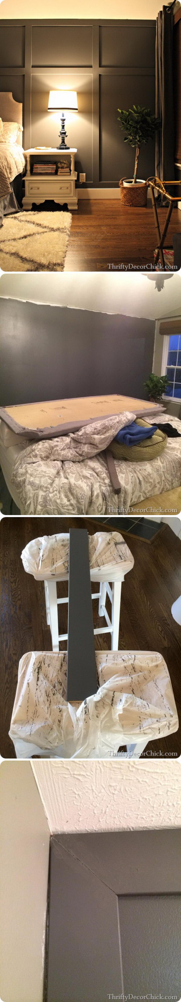 Board And Batten Accent Wall. 