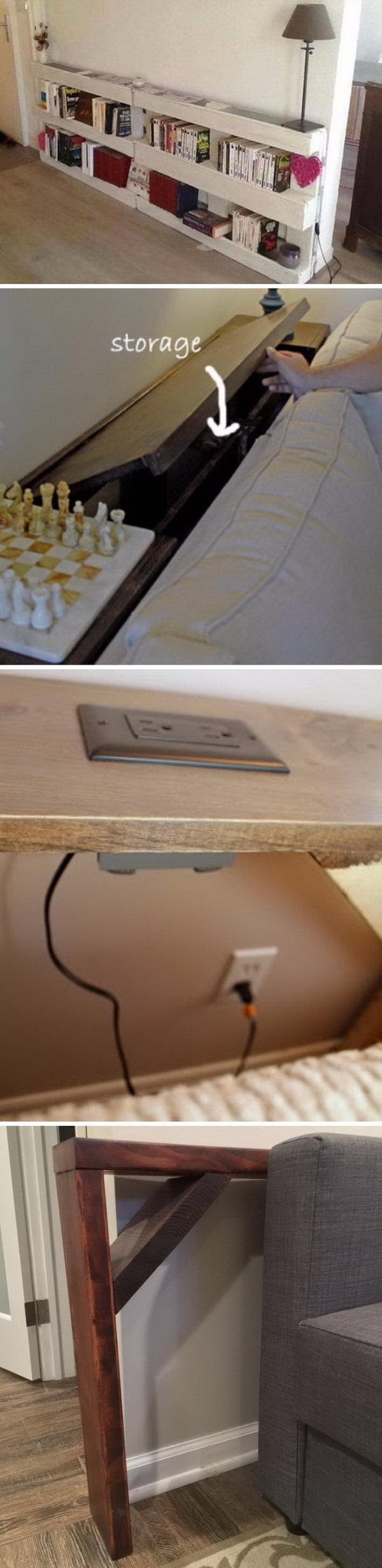 Creative Behind The Couch DIY Projects.