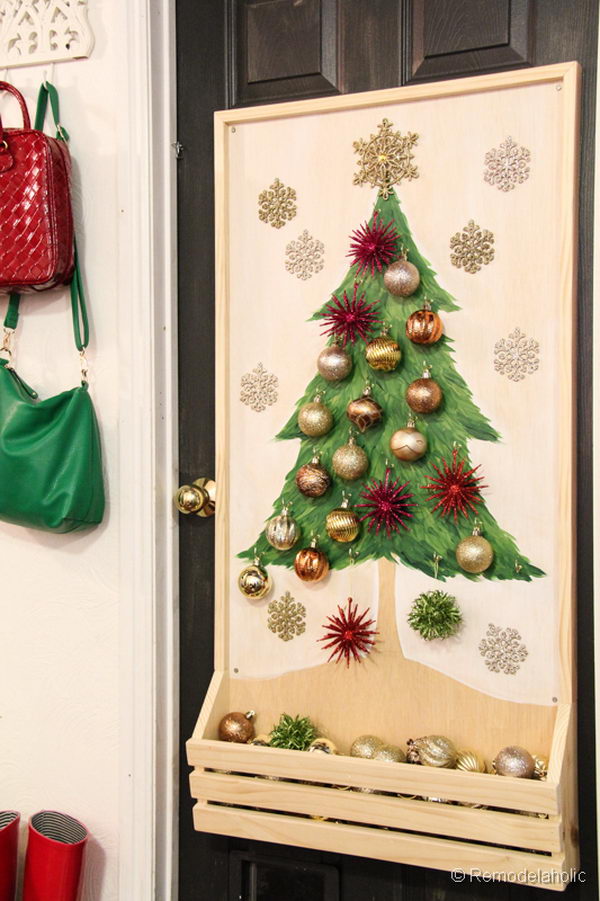 Christmas Tree Advent Calendar.