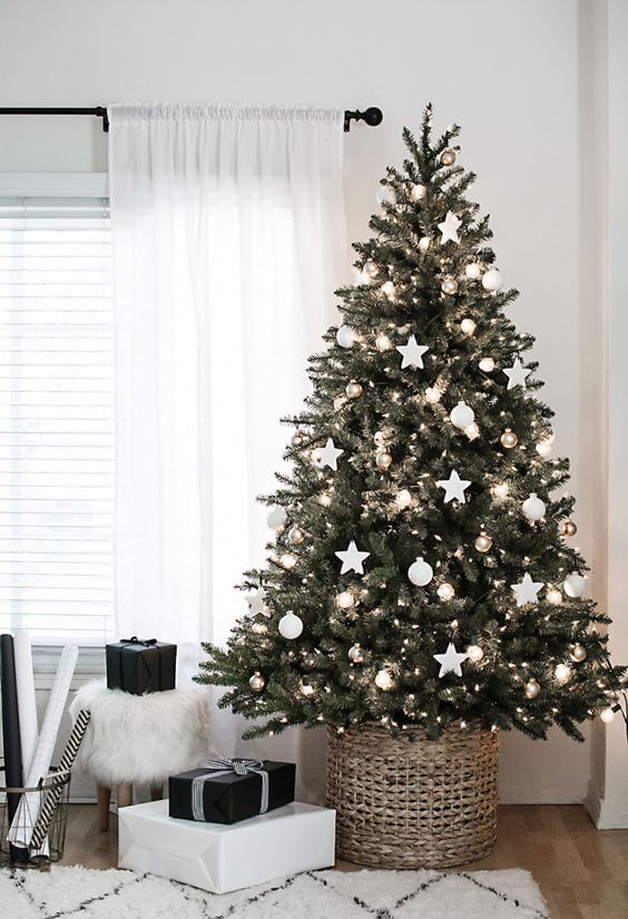 Basket Christmas Tree Base.