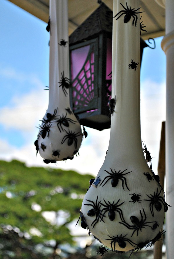 DIY Spider Sacs.