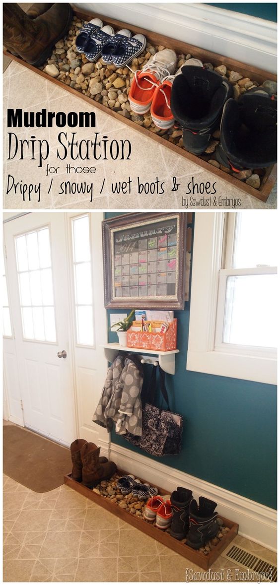 Drip Tray for Muddy or Wet Shoes.