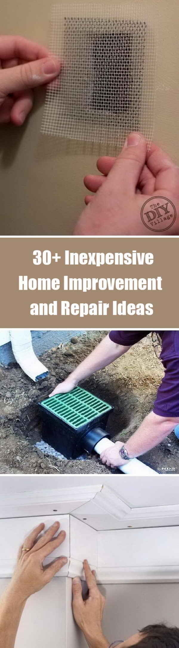 Inexpensive Home Improvement and Repair Ideas. 
