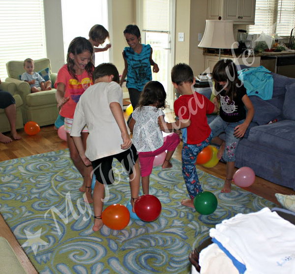 Balloon Stomp.