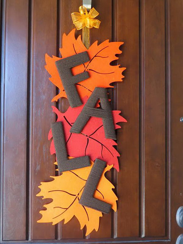 30 Easy DIY Thanksgiving Door Decorations 2022