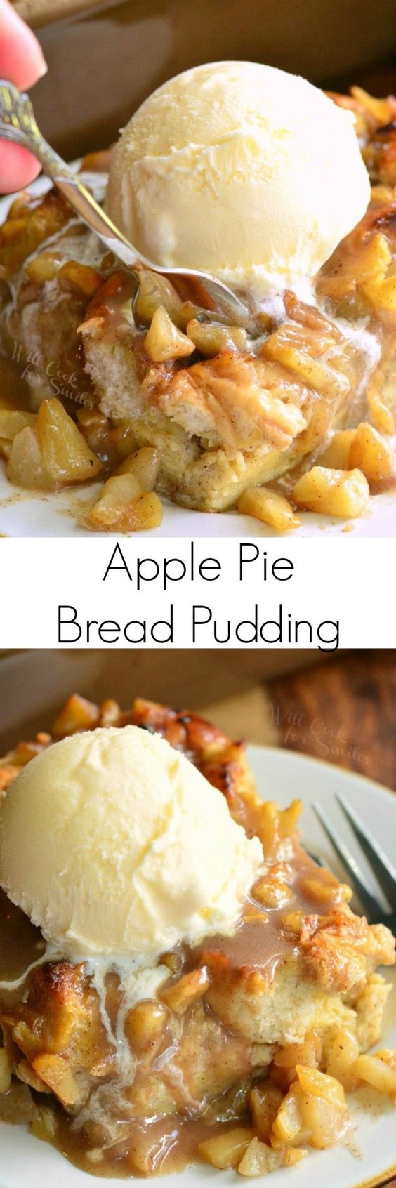 Apple Pie Bread Pudding.