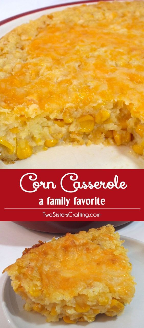 Corn Casserole for the Holidays.