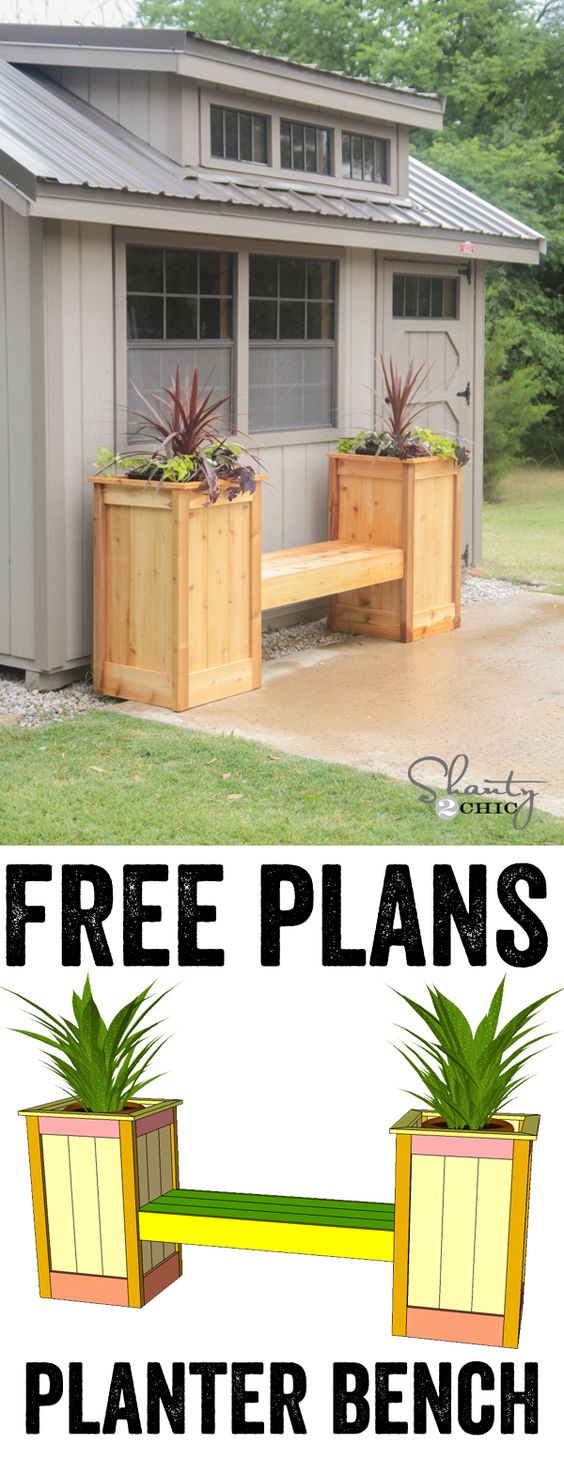 30 Creative Diy Wood And Pallet Planter Boxes To Style Up Your Home 2017