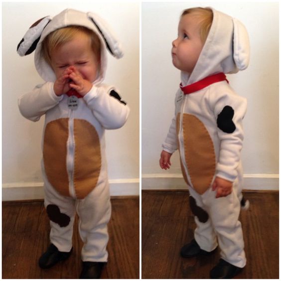 baby boy puppy costume