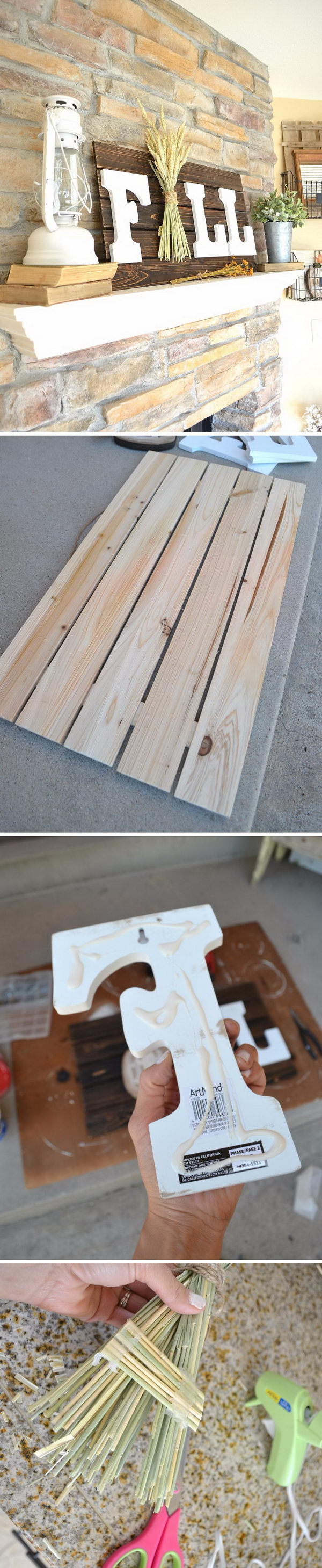 Easy DIY Fall Sign.