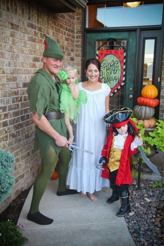 family with infant halloween costume ideas