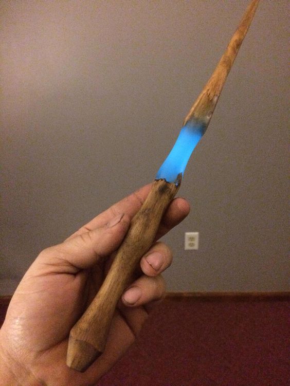 Glowing Magic Wand.