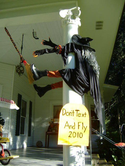 Halloween Safety Warning   Especially for Witches.