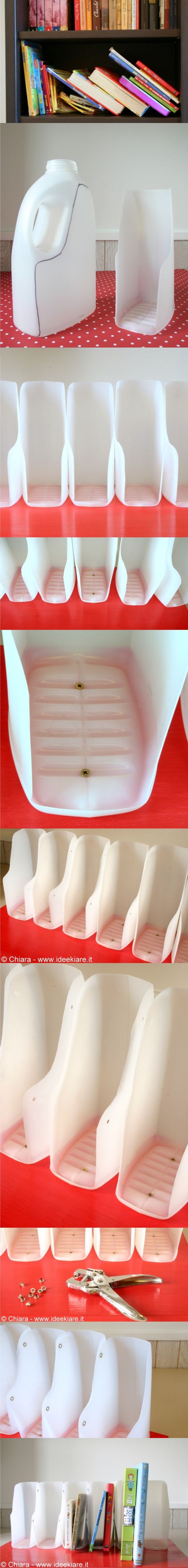 Platic Bottle Recycled Magazine Holders.