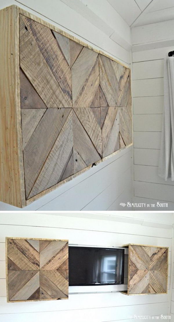 creative ways to cover wall mirrors