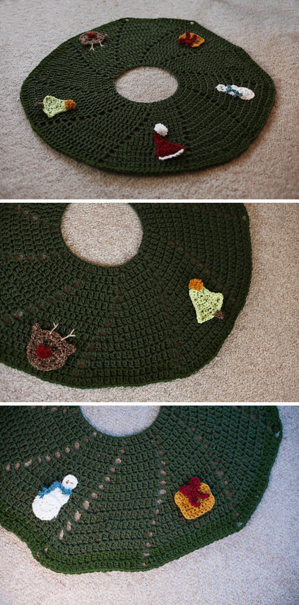 crochet skirt 3d