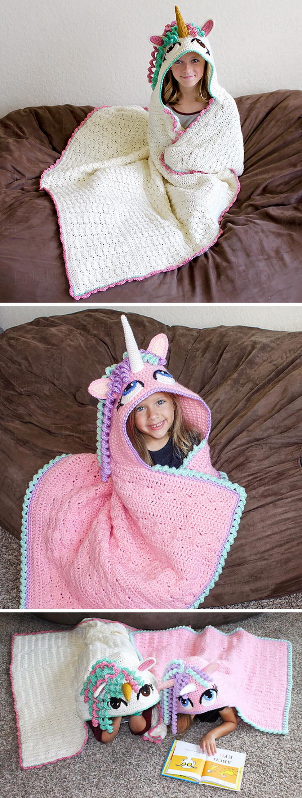 15 Crochet Hooded Blanket Ideas 2022