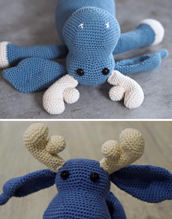 Crochet Moose.