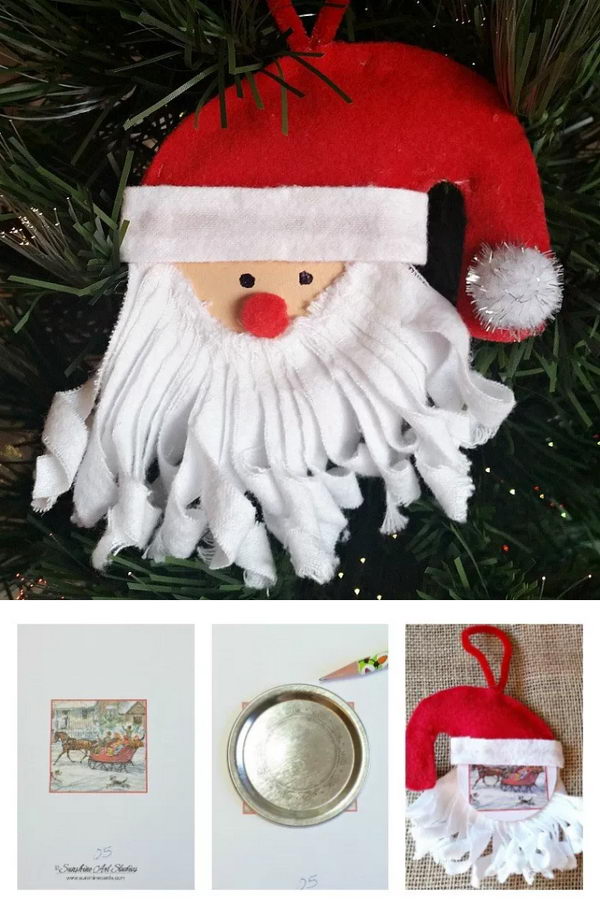 30+ Simple and Festive Mason Jar lid Ornaments for Christmas Decoration