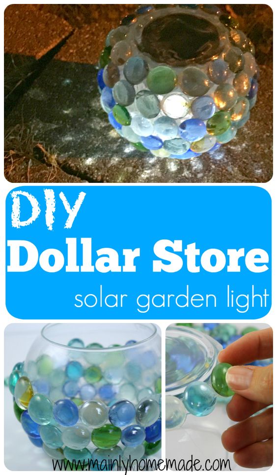 Diy Solar Garden Lamp Out Of An Old Table Lamp