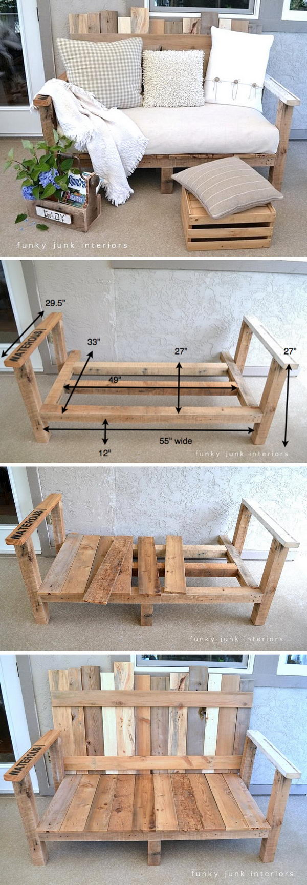 25 Easy Diy Pallet Projects For Home Decor 2017