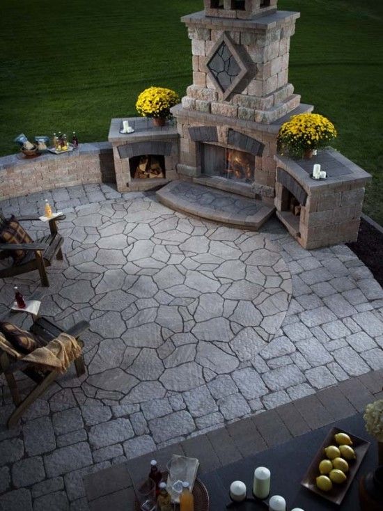 Backyard patio flooring ideas