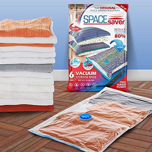 These Vacuum Storage Bags to Save You Tons Of Space.