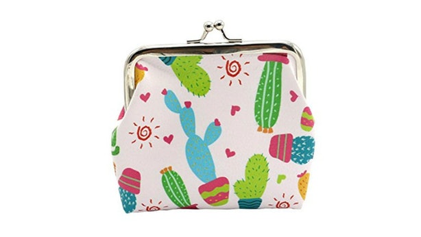 The Little Purse With A Retro Design. 