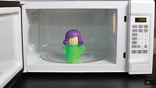 The Angry Lady That Cleans Your Microwave. 