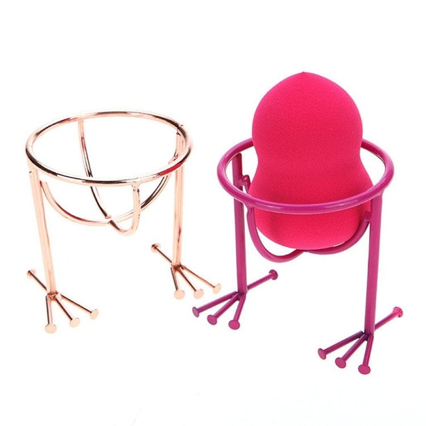 The Stand That Makes Your Makeup Sponges Look Like Fun Monsters. 