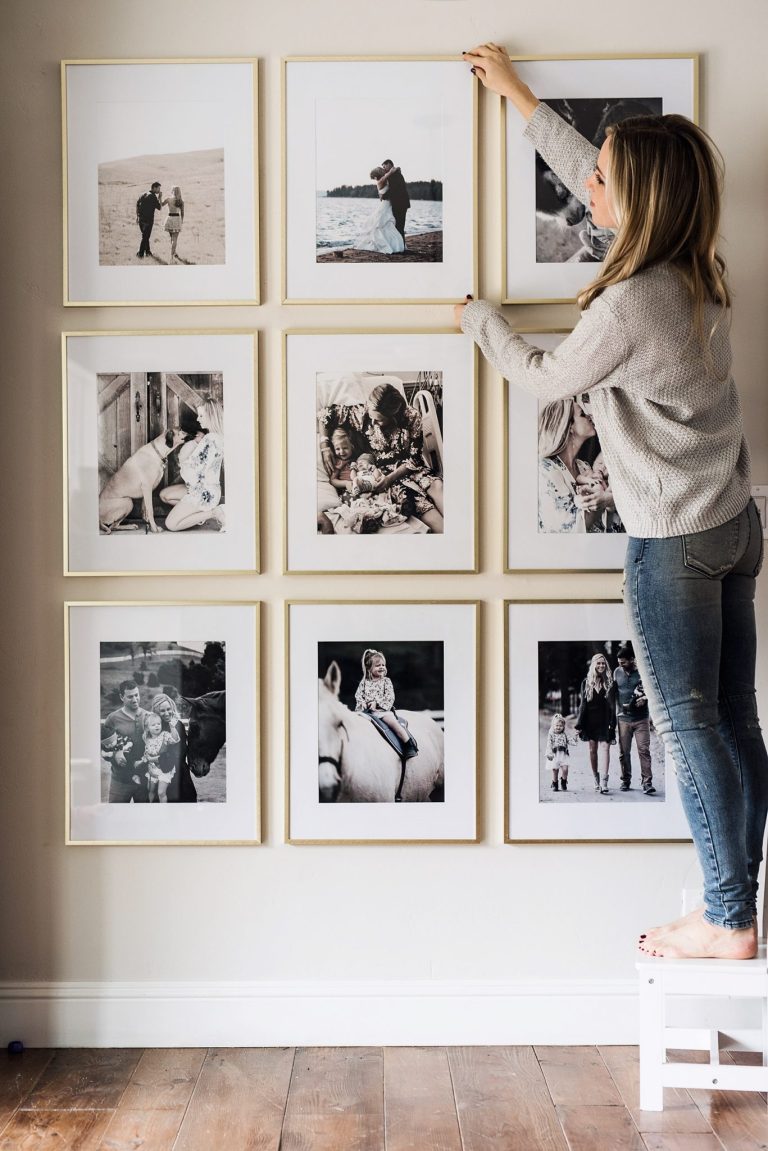 Picture Frame Wall.