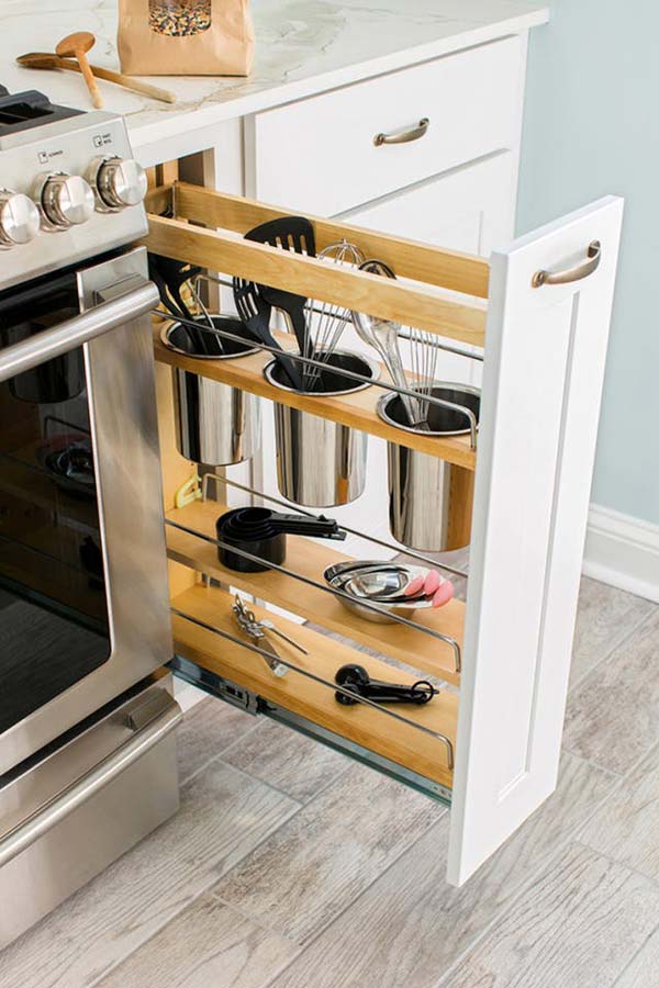 15 Easy DIY Ideas to Organize Your Kitchen Cabinets 2017