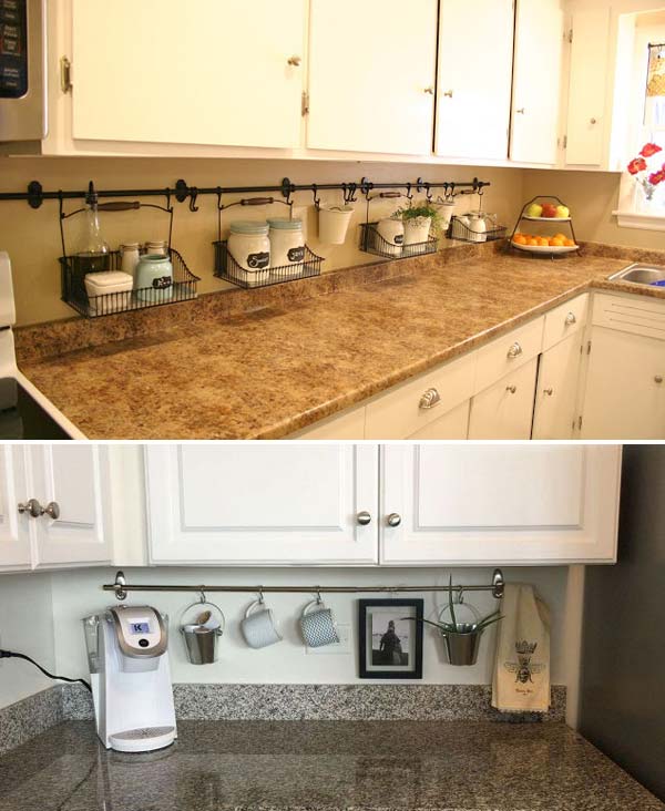 14 Kitchen Countertops Organized Diy Ideas 