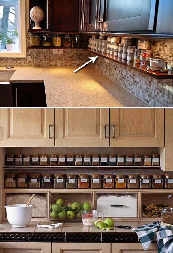 organize kitchen countertop ideas        
        <figure class=