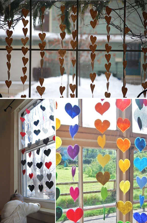 15+ Easy DIY Window Decorating Ideas 2017