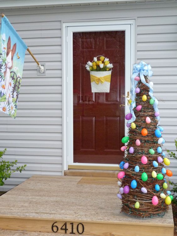 30 Diy Easter Outdoor Decorations 2017