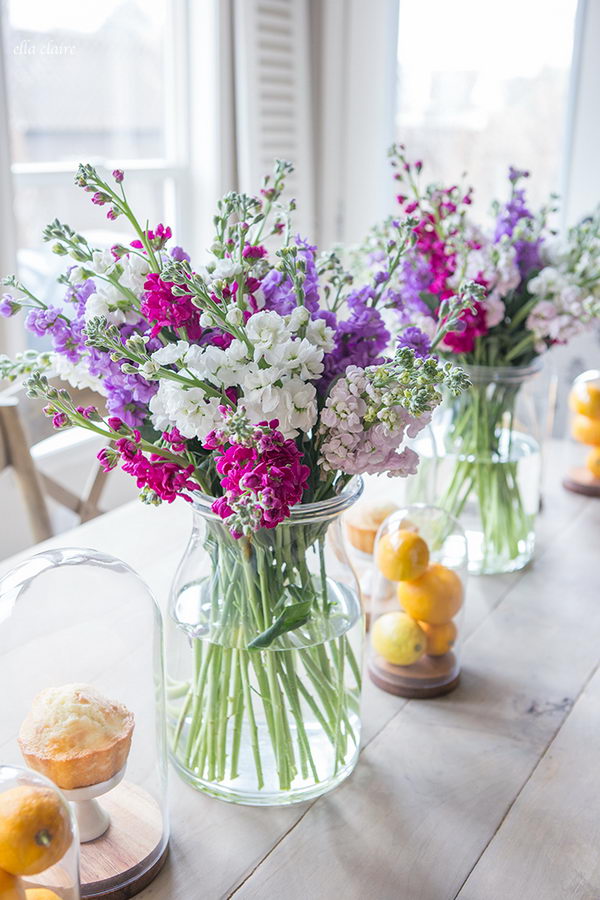 45 Cheerful Flower Arrangement Ideas  for Spring and Easter 