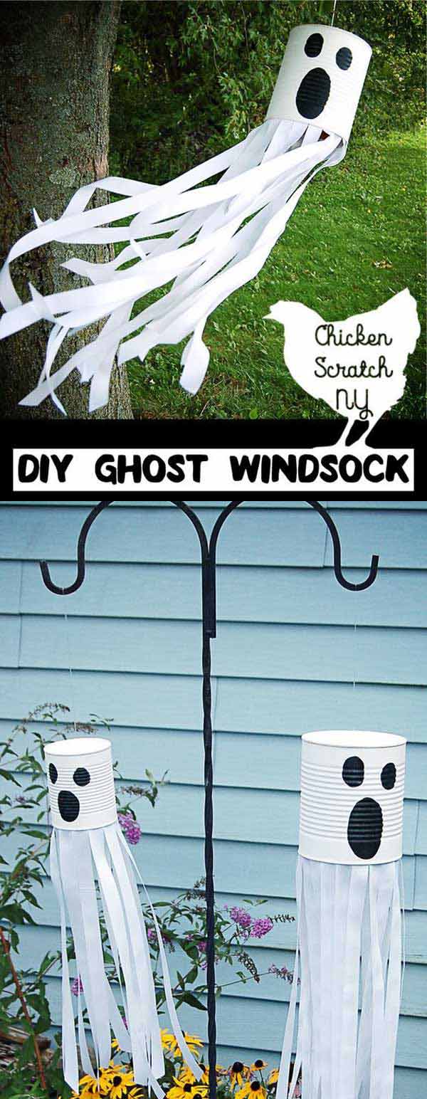 20 Creepy Halloween Decorations Recycled From Trash Bags 2022