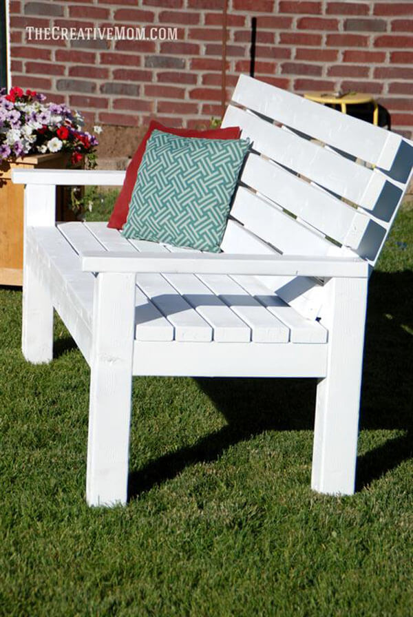 40 Creative Outdoor Bench DIY Ideas and Tutorials 2017