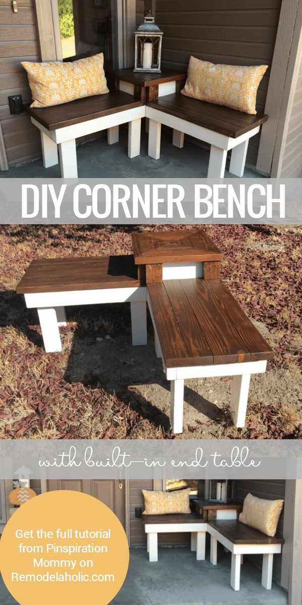 40 Creative Outdoor Bench Diy Ideas And Tutorials 2017